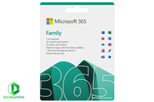 Phần mềm Microsoft 365 Family English APAC EM Subscr 1YR P8 6GQ-01555