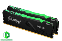 Ram Desktop Kingston Fury Beast RGB (KF432C16BB1AK2/32) 32GB (2x16GB) DDR4 3200Mhz Bộ KÍt 2