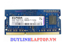 ram laptop Elpida 4gb ddr3 12800s