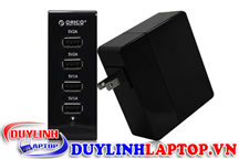 Sạc di động Orico DCA-4U 4 cổng USB 5V chính hãng
