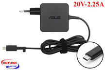 Sac laptop Asus 20V - 2.25A chân USB Type C loại tốt