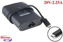 Sac laptop Dell Ovan 20V - 2.25A chân usb type c loại tốt