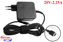 Sac laptop Lenovo 20V - 2.25A chân USB Type C loại tốt