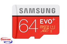 Thẻ nhớ Samsung Evo Plus microSD Class 10 - 64GB