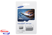 Thẻ nhớ Samsung Pro microSD Class 10 - 32GB