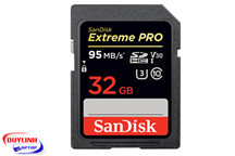 Thẻ nhớ SanDisk Extreme Pro SD Class 10 UHS-I - 32GB