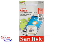 Thẻ nhớ SanDisk microSD Ultra 32GB Class 10