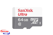 Thẻ nhớ SanDisk microSD Ultra 64GB Class 10