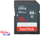 Thẻ nhớ SanDisk SD Ultra 16GB Class 10