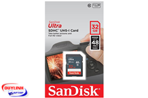 Thẻ nhớ SanDisk SD Ultra 32GB Class 10