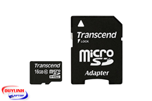Thẻ nhớ Transcend 16GB MicroSD Class 10 - TS16GUSDHC10