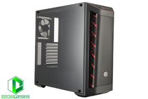 Vỏ Case Cooler Master MasterBox MB511 Red Trim (Mid Tower/Màu Đen)